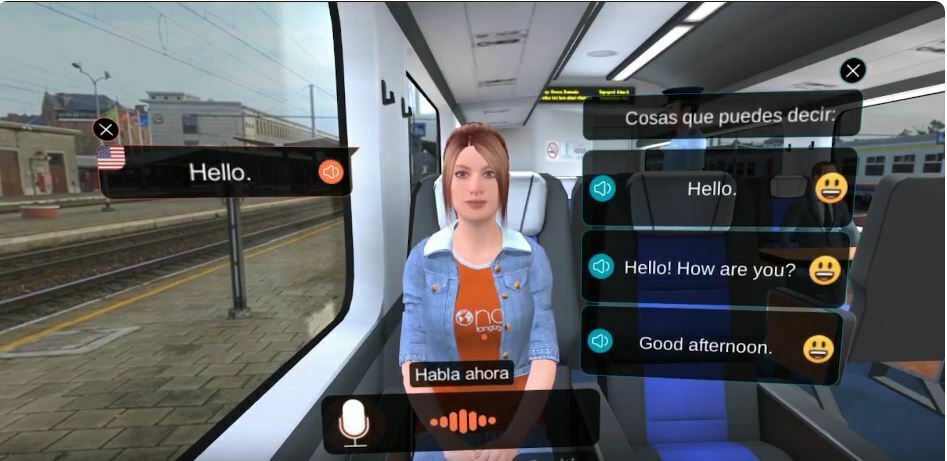 vr apps for language learning Mondly