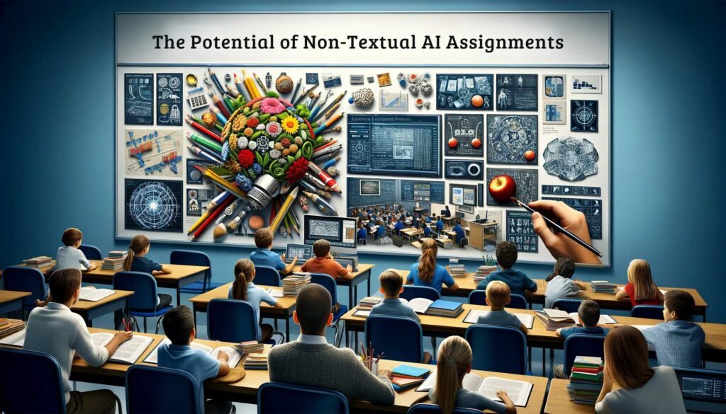 Non-textual AI Assignments